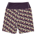 Load image into Gallery viewer, beYantra WildTiger Yoga Shorts | Dark Purple - beYantra