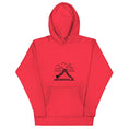 Load image into Gallery viewer, Yoga Retro Art Hoodie – Comfort and Mindfulness Combined