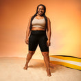 Load image into Gallery viewer, beYantra Black Shorts | High-Waisted | Butt-Lifting Cut | Versatile Style - beYantra

