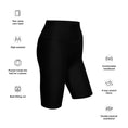 Load image into Gallery viewer, beYantra Black Shorts | High-Waisted | Butt-Lifting Cut | Versatile Style - beYantra
