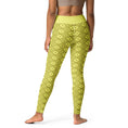 Load image into Gallery viewer, Golden Gaze | High-Waisted Leggings | Radiant Eye Pattern
