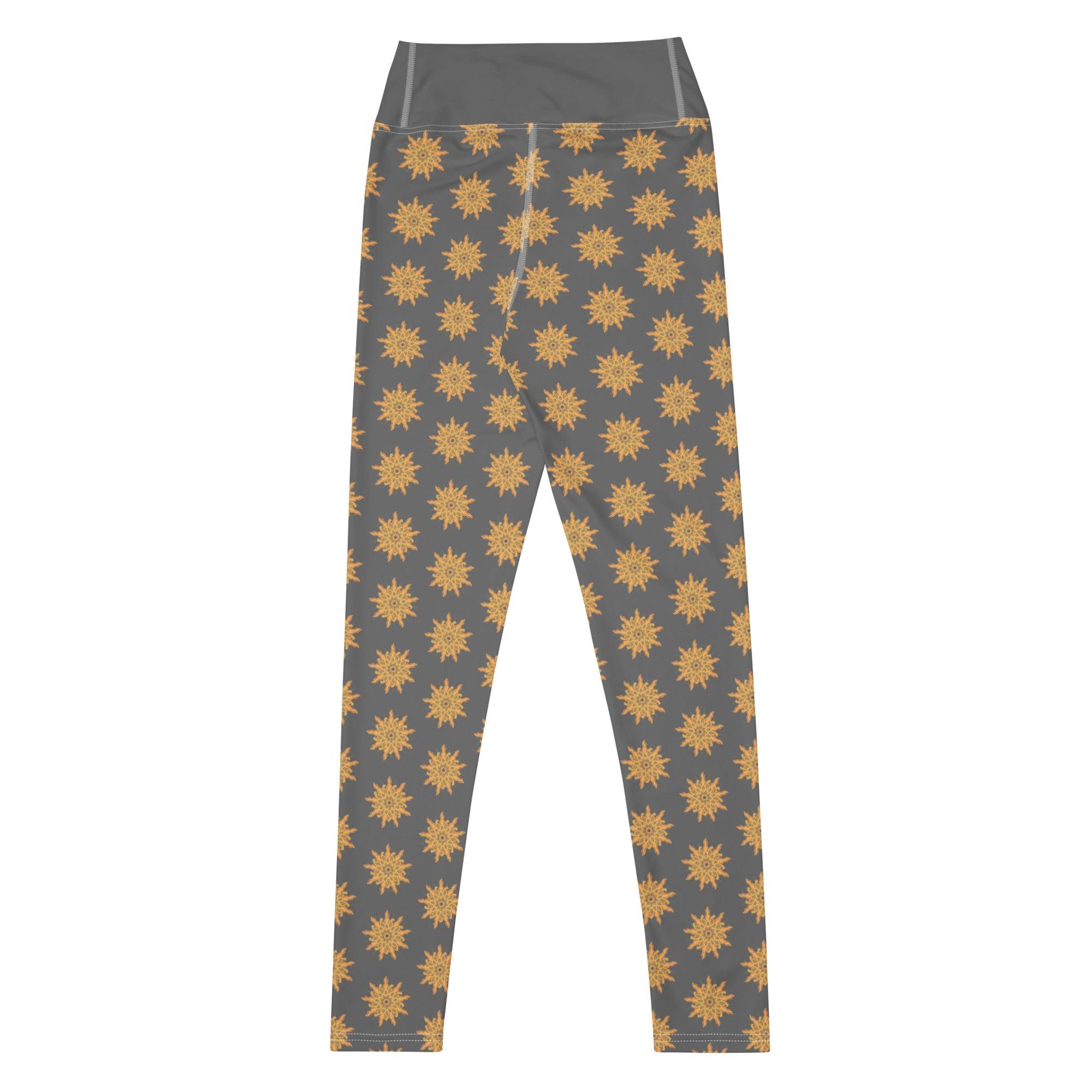 Sunburst Yantra | Yoga Leggings | Nature-Inspired
