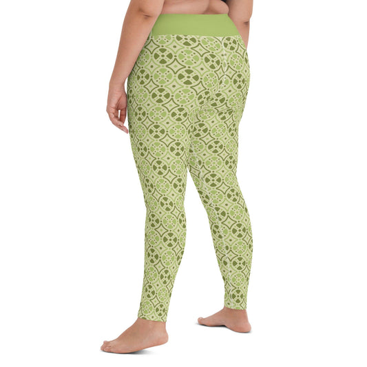 Green Prism Leggings