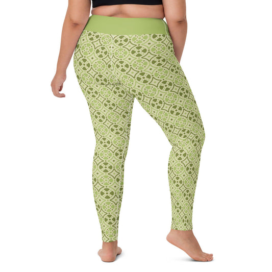 Green Prism Leggings