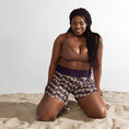 Load image into Gallery viewer, beYantra WildTiger Yoga Shorts | Dark Purple - beYantra
