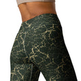 Load image into Gallery viewer, beYantra Nature Leggings | Green Marble Pattern | Comfort & Flow - beYantra
