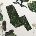 Load image into Gallery viewer, beYantra Nature Leggings | Green Marble Pattern | Comfort & Flow - beYantra
