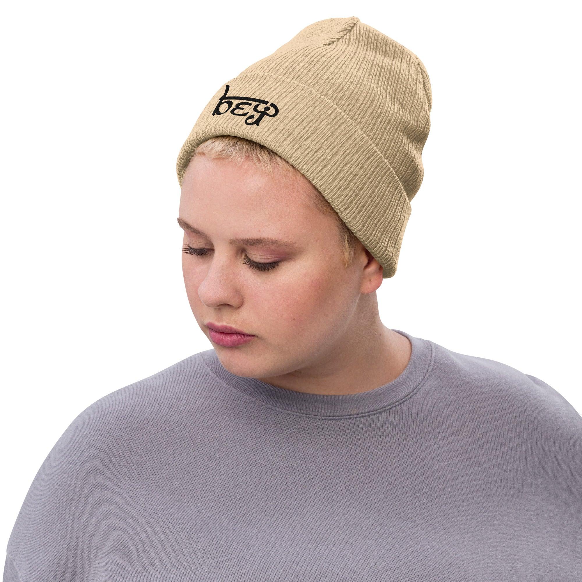 Ribbed knit beanie - beYantra
