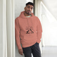 Load image into Gallery viewer, Yoga Retro Art Hoodie – Comfort and Mindfulness Combined
