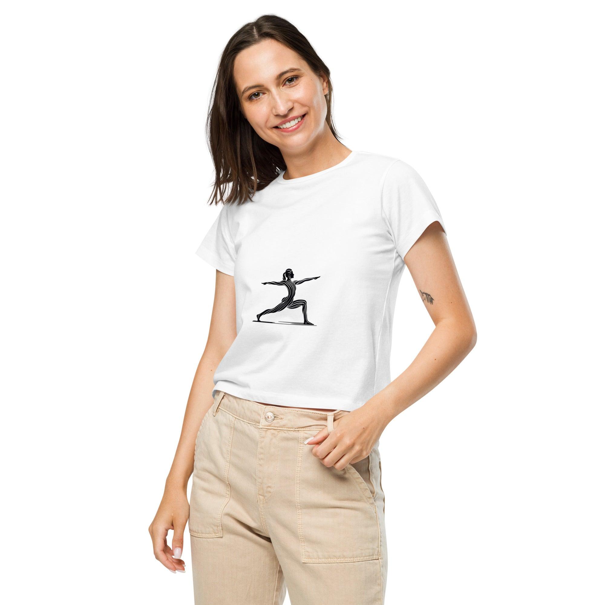 Women’s high-waisted t-shirt