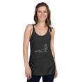 Load image into Gallery viewer, Flow Line Upward Facing Dog Racerback Tank
